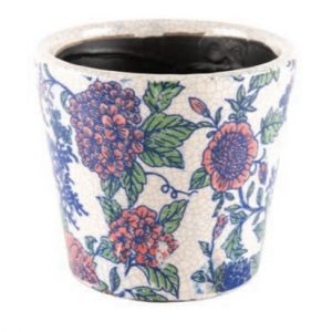 Floral Vintage Pot Cream