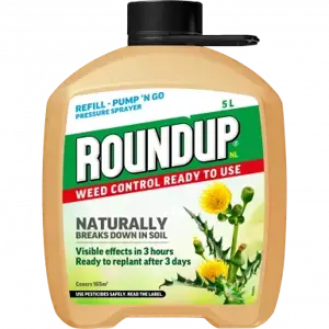 Round Up Natural Weed Control 5 Litre Refill