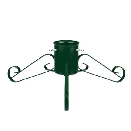 4" Wrought Iron Stand - Green