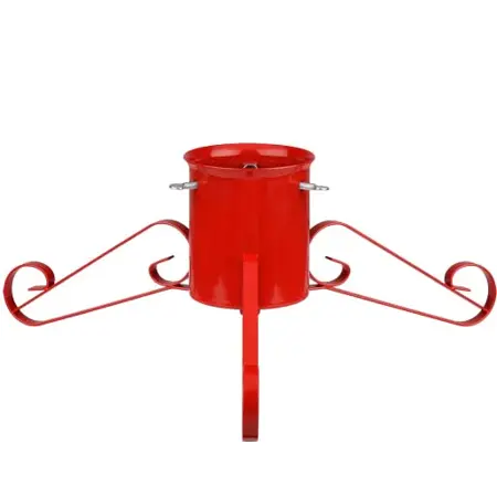 5" Wrought Iron Stand - Red