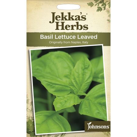 Jekka's Herbs BASIL Lettuce Leaved - image 1