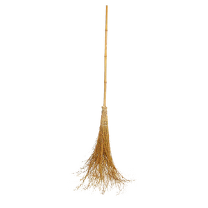 Besom Broom With Bamboo Handle