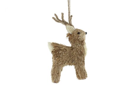 Bristle reindeer 16cm