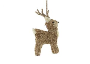 Bristle reindeer 16cm
