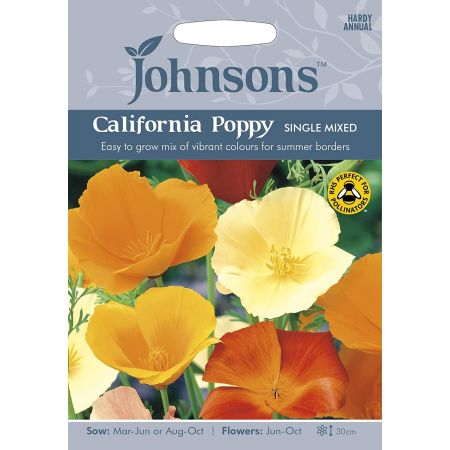 Californian Poppy Single Mixed Seeds