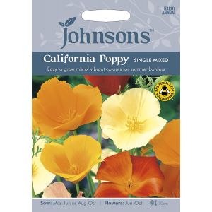 Californian Poppy Single Mixed Seeds