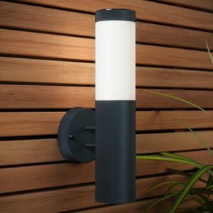 Canterbury USB Solar Wall Light Anthracite