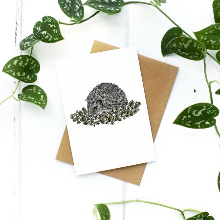 Charlotte's Card Hedgehog