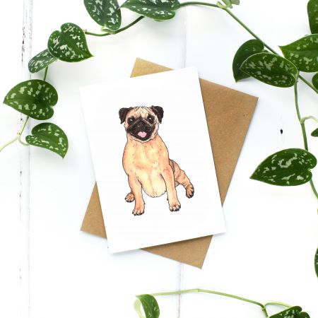 Charlotte's Card Pug