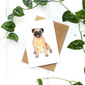 Charlotte's Card Pug