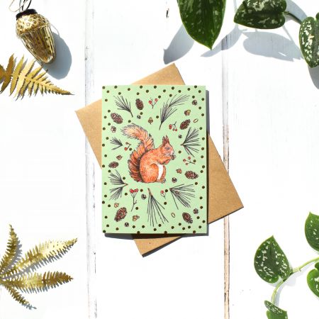 Charlotte's Card Squirrel GF