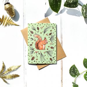 Charlotte's Card Squirrel GF