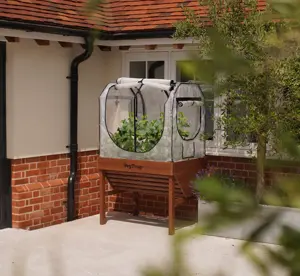 Classic Greenhouse Frame & Multi-Cover Set 1m