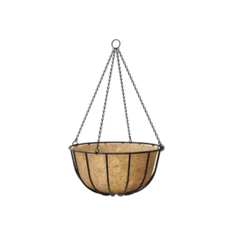 Cotswold Basket with Coco Liner 16" Black