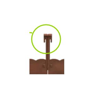 Edging Stake 27cm Black