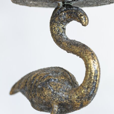 Flamingo Lantern Golden 13x11.5x33cm - image 2