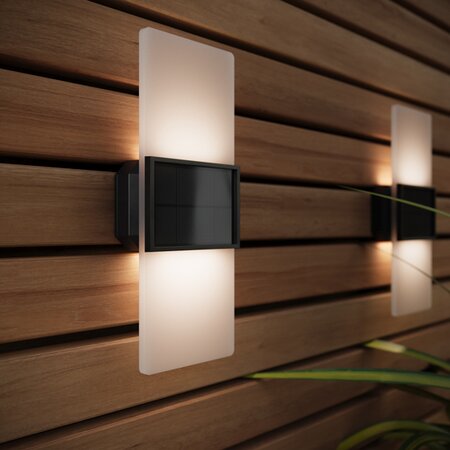 Gemini Solar Wall Lights (set of 2) - image 1