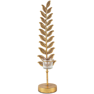 Golden Branch Candle Holder 12x10x47cm