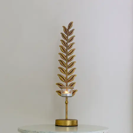 Golden Branch Candle Holder 12x10x47cm - image 2