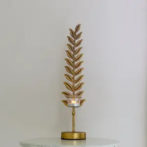 Golden Branch Candle Holder 12x10x47cm - image 2