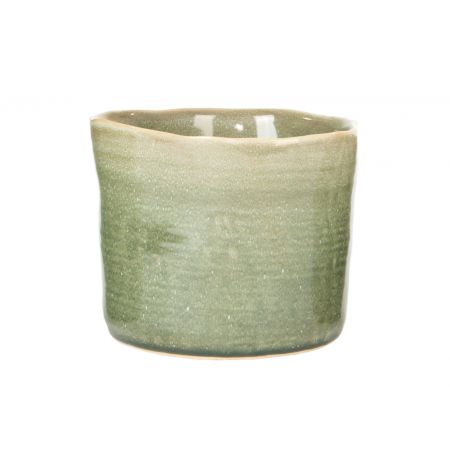 Green 14cm Ancient Pot