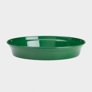 Green 38.1cm Plastic Flower Pot Saucer