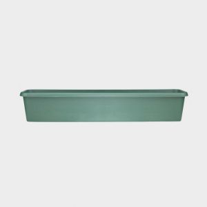 Green 60cm Plastic Terrace Trough