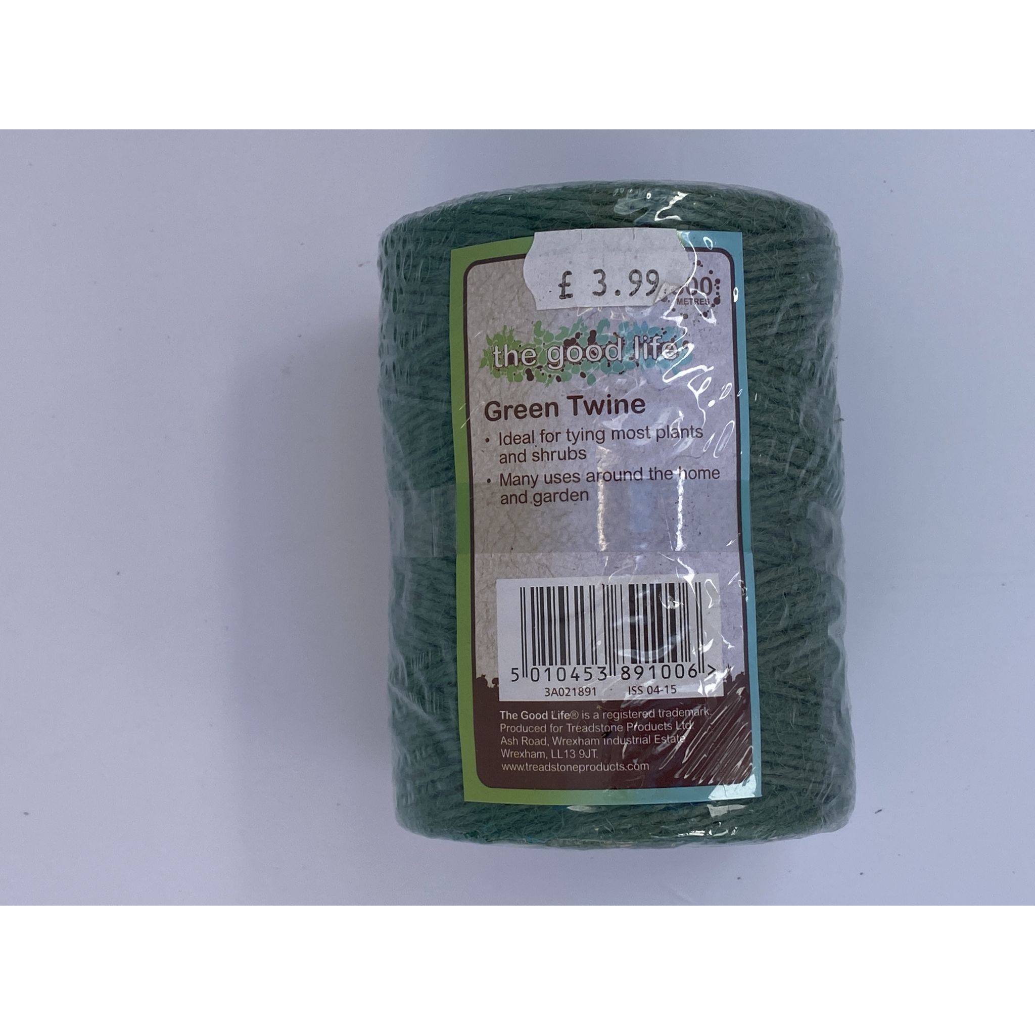 Green twine 300m Goldcliff Garden Centre
