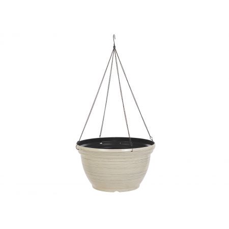 Hanging Basket White Feather