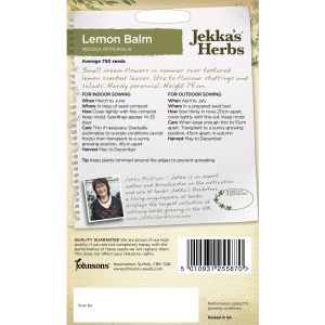 Jekka's Herbs LEMON BALM - image 2