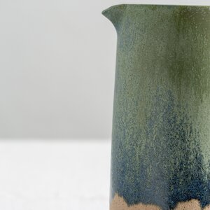 Jug Blue/Green Dipped 19x12x23.5cm - image 2