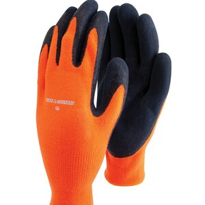 Mgrip Therm Orange Latex Glove Medium