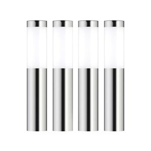 Mini London USB Solar Post Lights (Set Of 4)