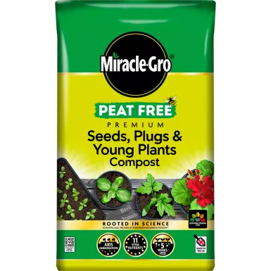 MIRACLE-GRO SEED,PLUG,PLNT PFREE 20L - image 1