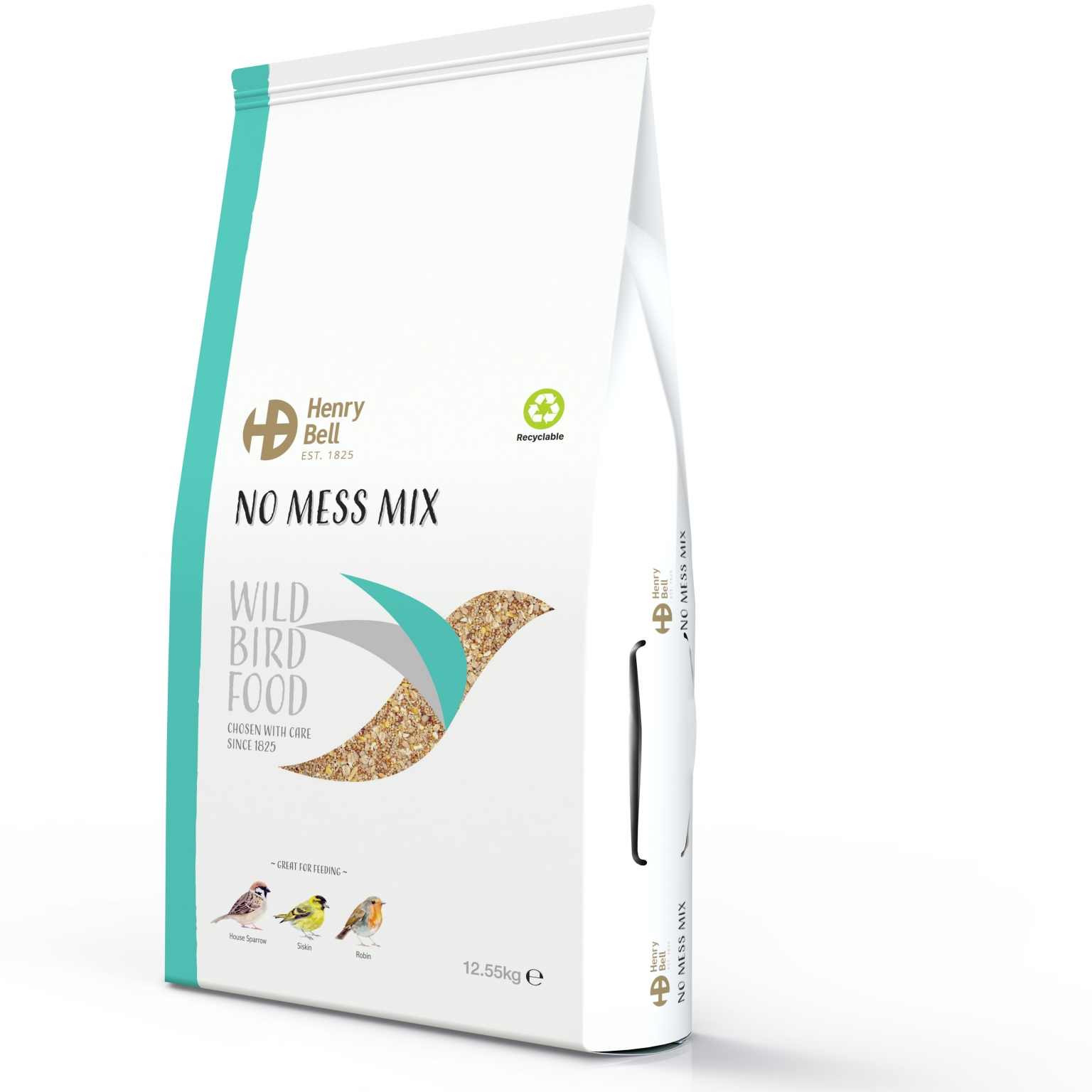 No Mess Bird Seed Mix 12.55kg - Goldcliff Garden Centre