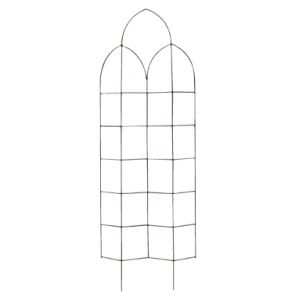 Offset Spires Trellis Black 182cm x 60cm