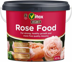 Organic Rose Feed 4.5Kg Tub
