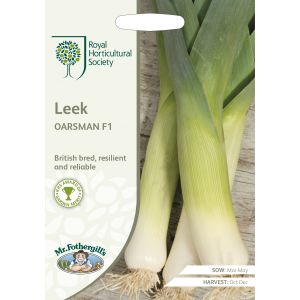 RHS LEEK Oarsman F1 Seeds - image 1