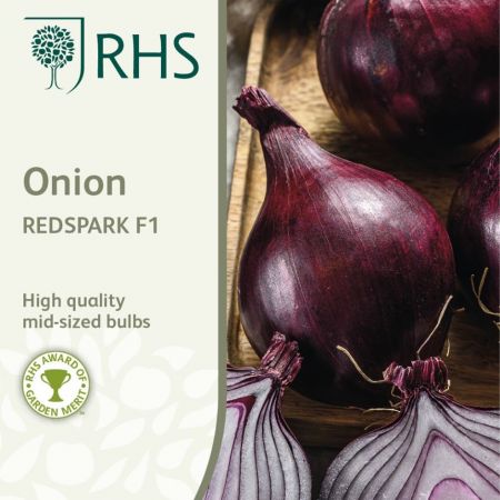 RHS Onion Redspark F1 Seeds