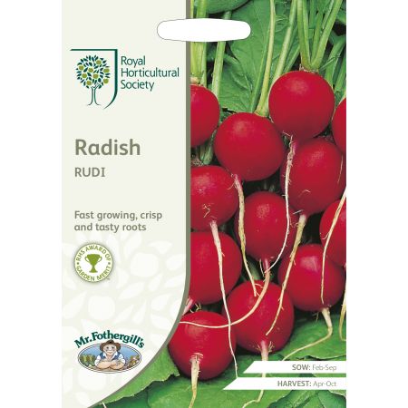 RHS RADISH Rudi Seeds - image 1