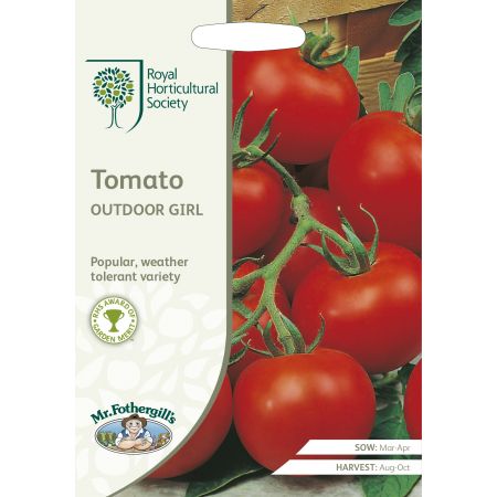 RHS TOMATO Outdoor Girl Seeds - image 1