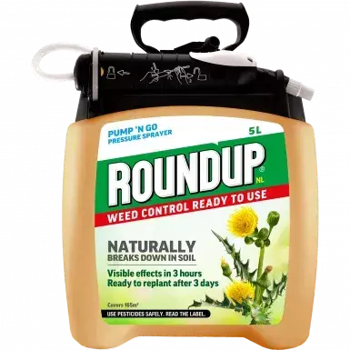 Round Up Natural Weed Control 5 Litre Pump & Go
