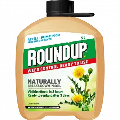 Round Up Natural Weed Control 5 Litre Refill