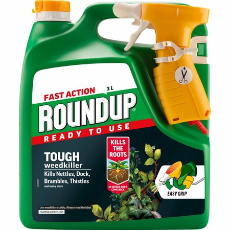 Roundup XL Tough and Deep Root Weedkiller 3 Litre RTU