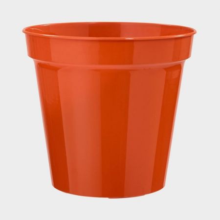 Terracotta 18cm Plastic Flower Pot