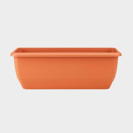 Terracotta 70cm Plastic Balconniere Trough