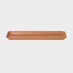 Terracotta 70cm Plastic Balconniere Trough Tray