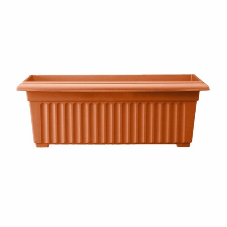 Terracotta Plastic Corinthian Trough 70cm