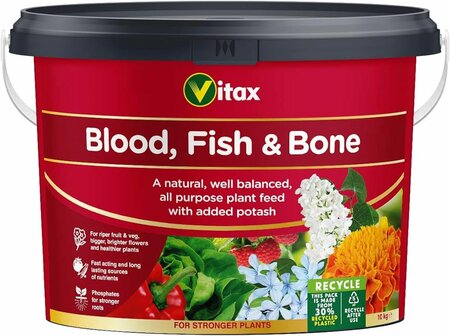 Vitax Blood Fish & Bone 10 Kg Tub