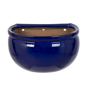 Wall Pot Blue 34cm
